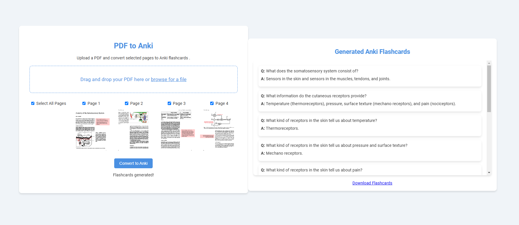 Flashcards